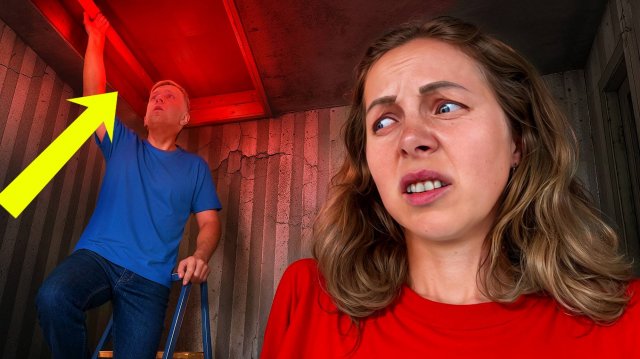 УЖАСТНЫЙ ЗАБРОШЕНЫЙ ДОМ! КТО ОСТАНЕТСЯ Там НОЧЬЮ ?