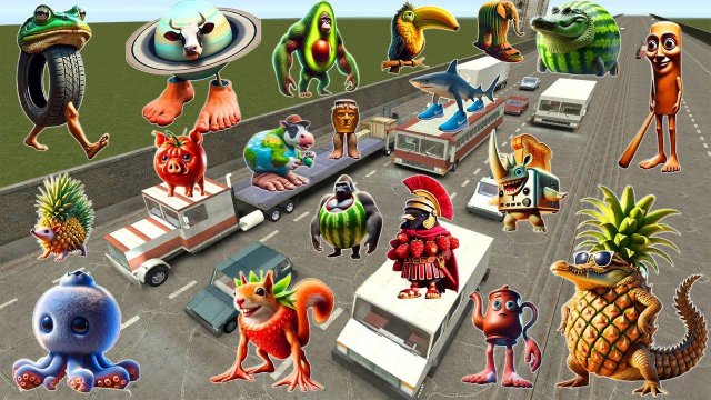 СПАРТАНЕЦ, ПИНАЮЩИЙ ВСЕ ИТАЛЬЯНСКИЕ МЕМЫ BRAINROT, СЕМЬЯ КРОКОДИЛЬДО ТУНГ ТУНГ САХУР