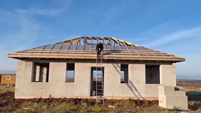 Постройка дома за 47 минут - 1.5 года Своими Руками