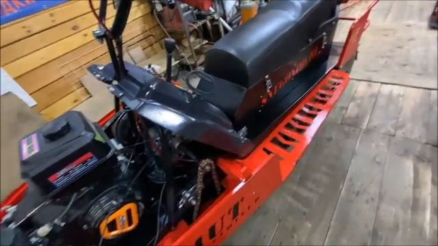 Снегоход БУРЛАК АЗИМУТ  доработка 2024