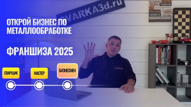 Новые продукты / франшиза по металлообработке/ бизнес на сварке 2025