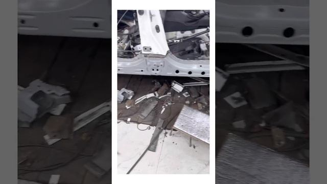 Переварка порога Toyota chaser 100 #ремонт #сварка #автосервис