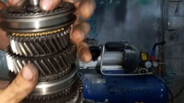 Сборка коробки передач Газель. Часть 2.