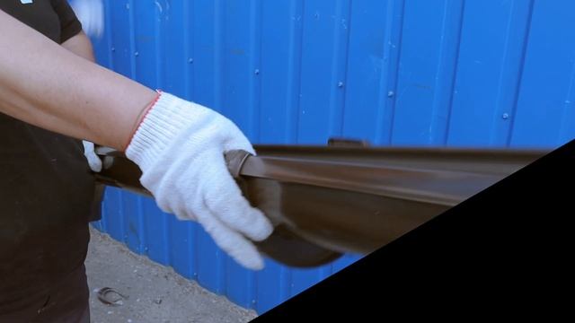 Водосток из ПВХ - пошаговый монтаж водосточной систем?