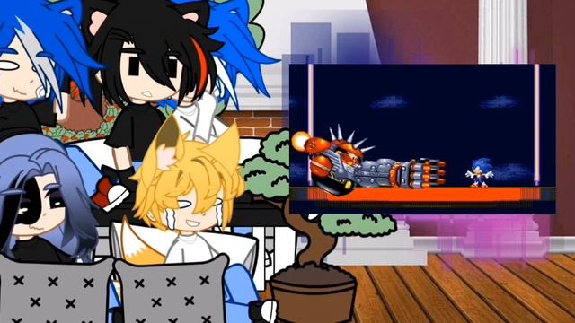 реакция Соника на смешной ролик"про Соника"сори я не з?