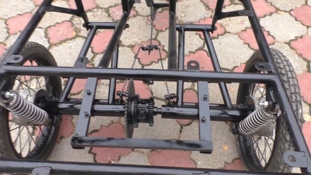 Установка дифференциала на трехколесный мотоцикл. Ча?