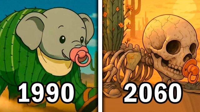 ВЫМИРАНИЕ ДЕТСКОГО БРЕЙНРОТА 1990–2060 | Итальянский мем брейнрот