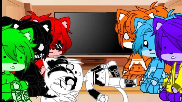 Реакция Бискаса и его личностей на видео про себя |4/6| +