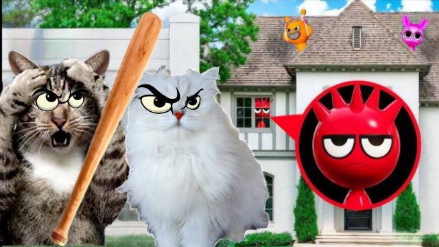 Наш Дрон Снял как Злые СПРУНКИ Захватили Наш Дом !