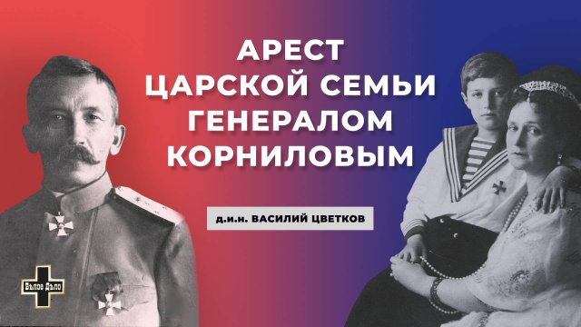 Арест царской семьи генералом Корниловым. Историк Василий Цветков