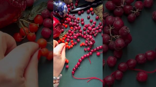 МК оберег из рябины