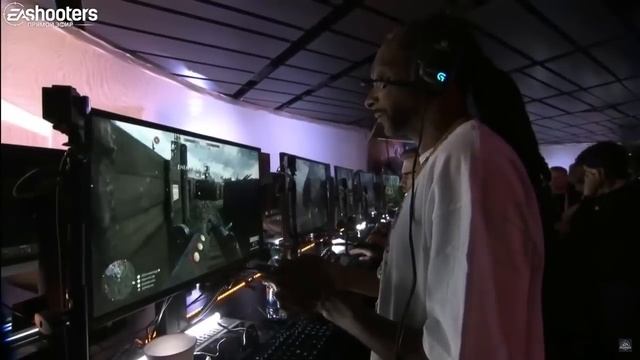 Snoop Dogg играет в Battlefield 1