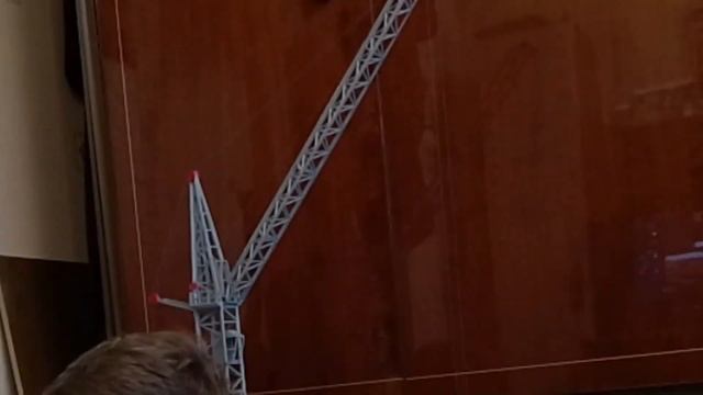 Модель башенного крана КБ-405! Новинка из пластика на пр