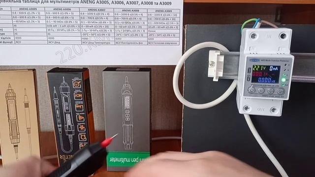 Порівняння ANENG A3005, A3006 та A3008: особливості та нюанси