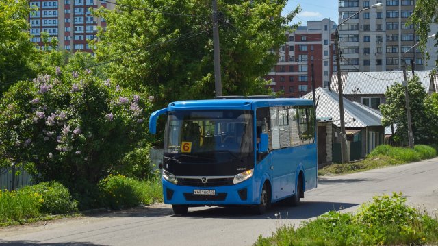 Автобус ПАЗ-320435-04 "Vector Next" (К 681 НС 122). Покатушки по Барнаулу.