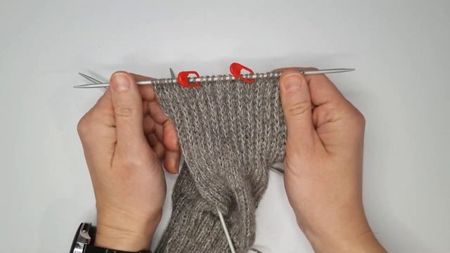 Укрепленная пятка для носка. Как вязать пятку. Легко и просто