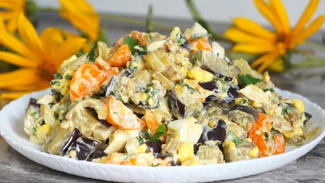 На столе столько всего, а гости едят только этот салат. Салат-объедение за несколько минут