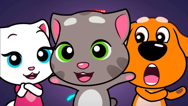 Говорящий Том и друзья у Джинджер нашелся Ремонт в доме - Игра и Мультик для детей
