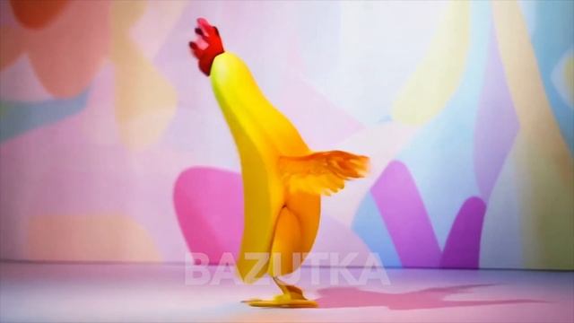Песня ЧИКЕН БАНАНА Анимация МЕМ CHICKEN BANANA Курица банан (
