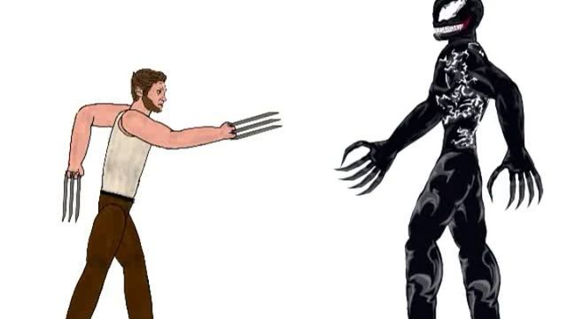 Росомаха против венома