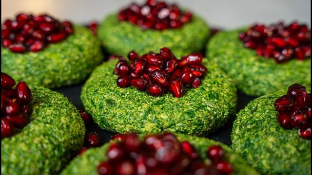 Шпинат по-грузински. Пхали из шпината.