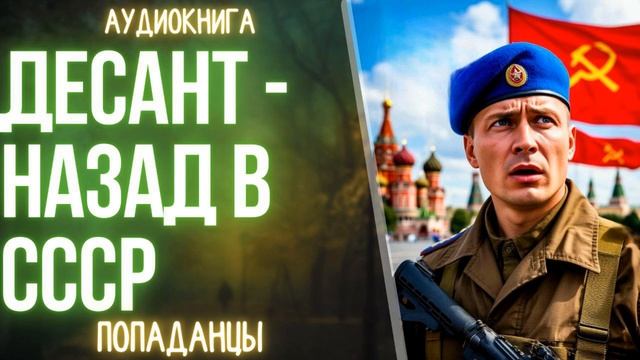 АУДИОКНИГА | ПОПАДАНЕЦ: ДЕСАНТ - НАЗАД В СССР