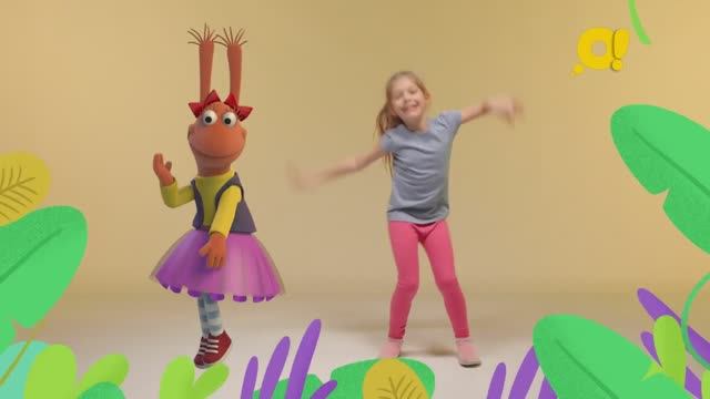 Утренняя зарядка с Жужей! Сегодня делаем упражнения как дятел