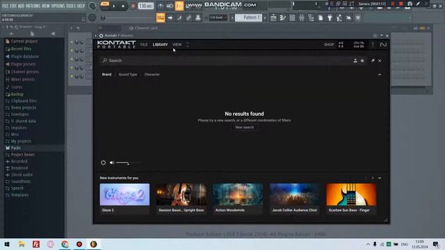 Установка библиотек для Kontakt 7 в 2024