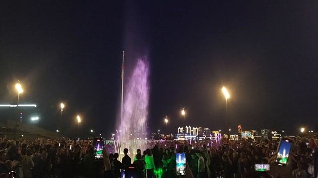 Благовещенск. Поющие фонтаны. Очень красивое впечатле
