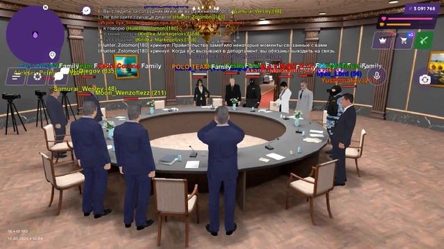 БУДНИ ЛИДЕРА ПРАВИТЕЛЬСТВА на МАТРЁШКЕ РП #1 ВСТАЛ НА Л