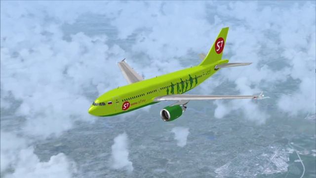 FSX Полёт Мурманск Минеральные Воды на А-310/300