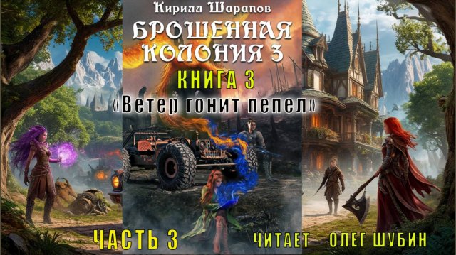 Кирилл Шарапов "Брошенная колония". (книга 3) "Ветер гонит пепел" (Часть 1)