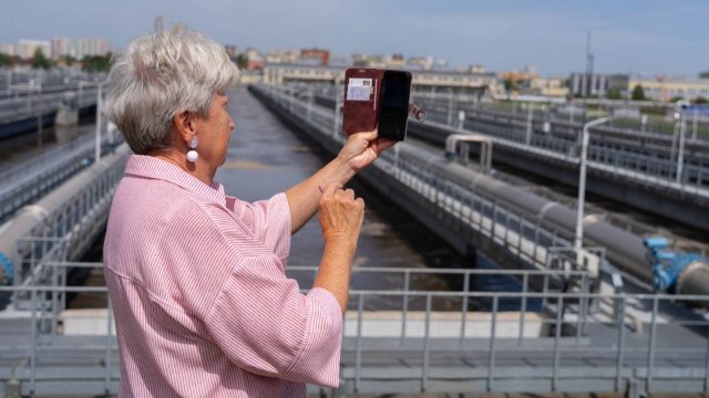 Депутаты Мосгордумы посетили Люберецкие очистные сооружения