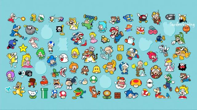 Мир 12, собираю всё в Super Mario 3D World