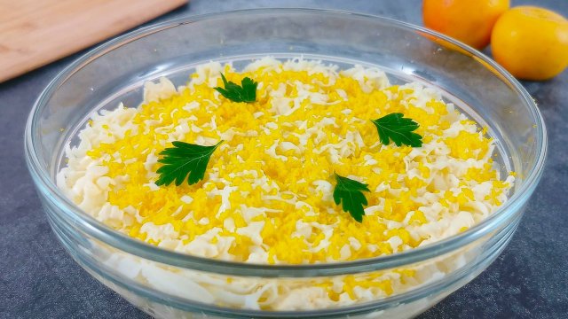 Салат Шарм. Вкусный салат за 5 минут из "ничего"