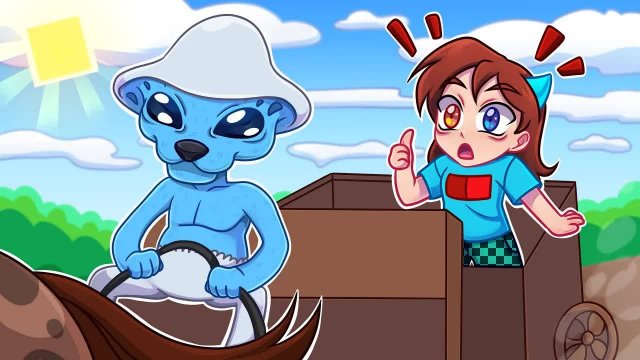 ❤️ Катаюсь На СМУРФ ШАЙЛУШАЙ в РОБЛОКС Кликер