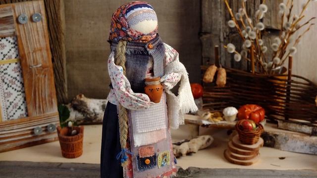 Простая тряпичная кукла своими руками