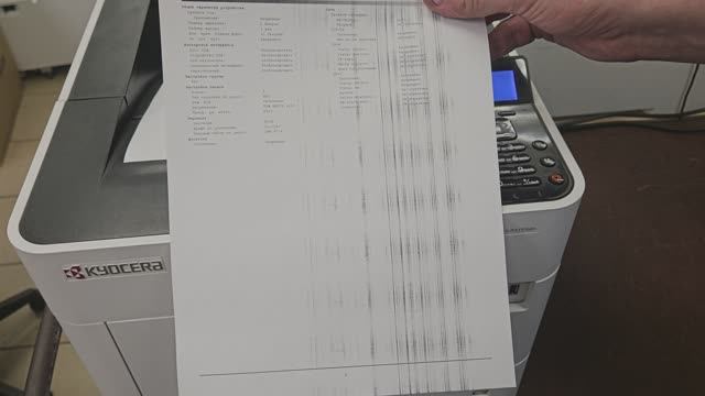 Чистка ролика заряда MC-3100 на устройствах Kyocera