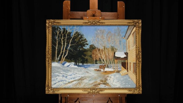 Исаак Левитан "Март"