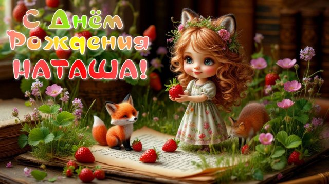 С Днём Рождения, НАТАША!