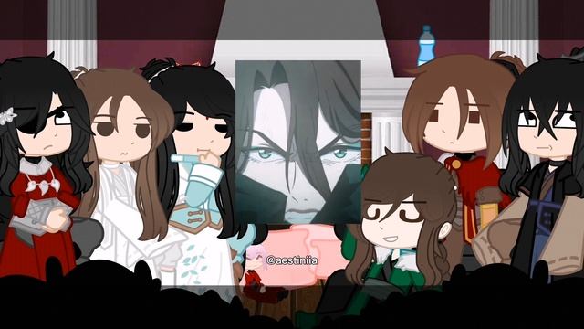Tgcf react to/ реакция "Благословение небожителей" на... || RUS/EN