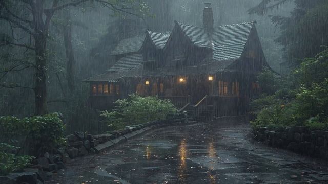 Шум дождя поможет вам успокоиться и лучше уснуть - избавьтесь от стресса и засните за 5 минут