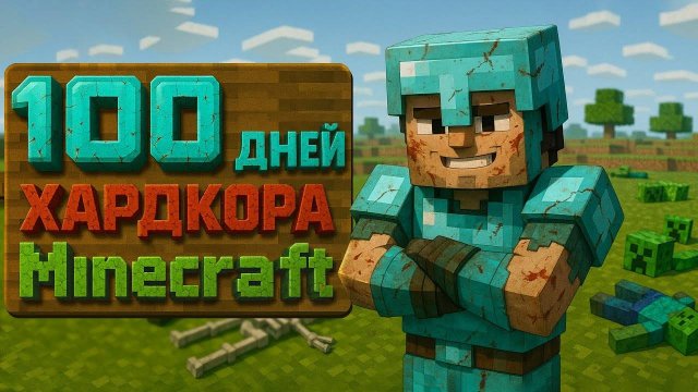 100 дней хардкора в Minecraft