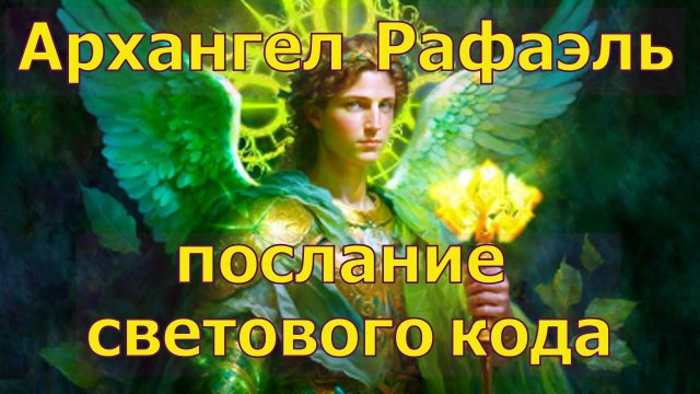 Архангел Рафаэль-послание светового кода
