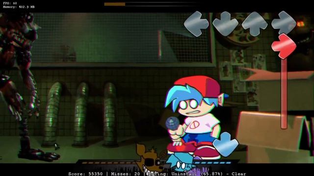 ВЗРЫВНОЙ ФНФ МОД ФНАФ 3 | Friday Night Funkin' Mods