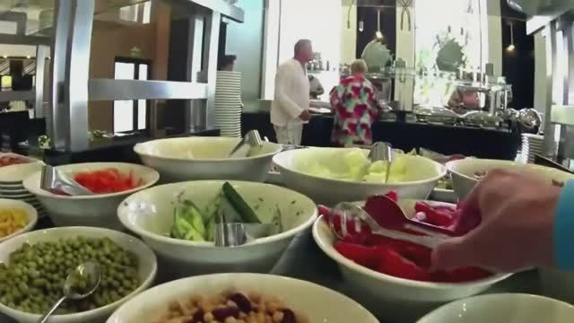 Крым. санаторий Форос. Как и чем кормят. Шведский стол. Обзор