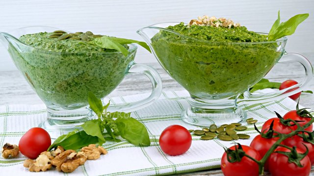 🥬 2 самых вкусных соуса со шпинатом! Успейте приготовить!