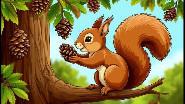 Сказка 26. Белочка-припевочка