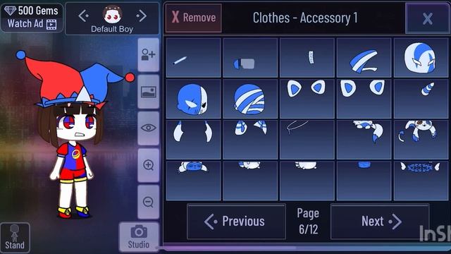 Как сохранить  персонажа в Gacha Club?