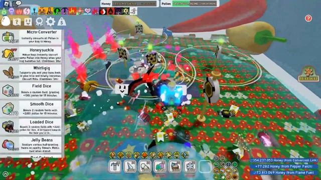 🍓НАТРО МАКРОС для красной пыльцы в Bee Swarm | NATO MACRO for Red Po